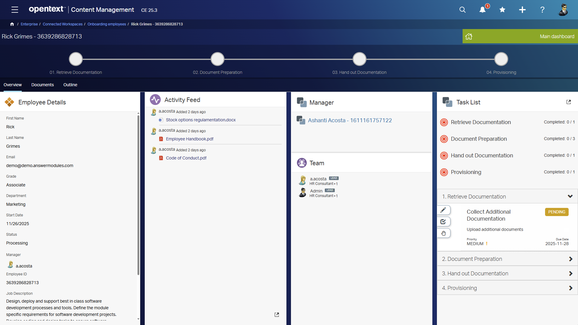 Tailored Perspective Example